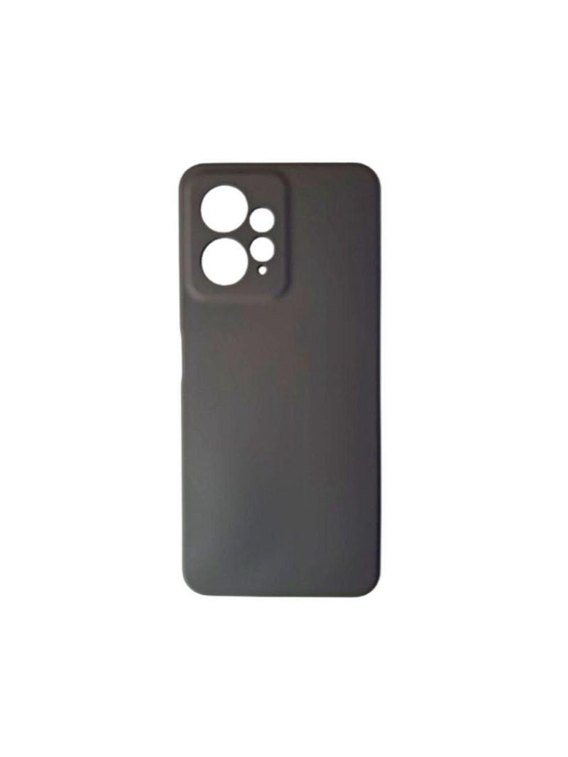 Capa Capinha Silicone Aveludado Preto Para Redmi Note 12 4g