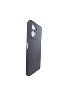 Capa Capinha Silicone Aveludado Preto Para Redmi Note 12 4g