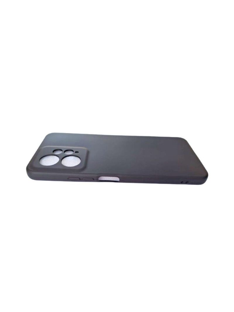 Capa Capinha Silicone Aveludado Preto Para Redmi Note 12 4g