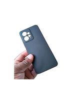 Capa Capinha Silicone Aveludado Preto Para Redmi Note 12 4g