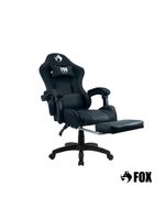 Cadeira Gamer Fox Racer Zerda Com Apoio De Pés Preta W20