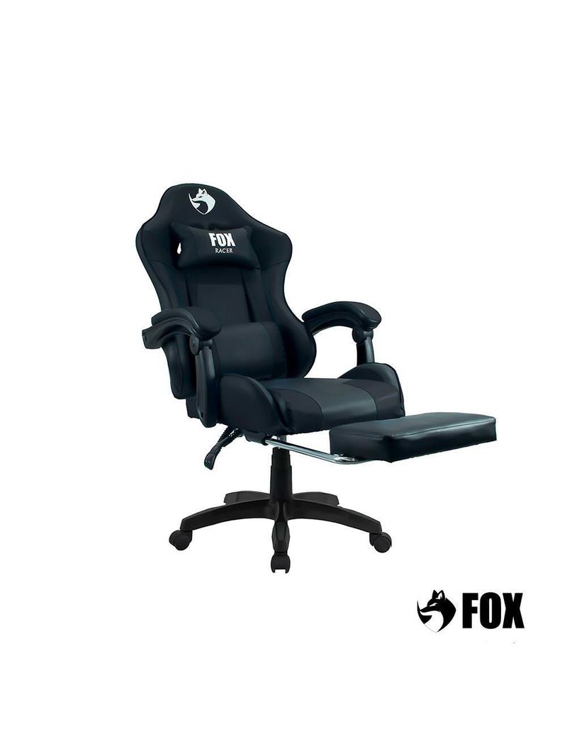 Cadeira Gamer Fox Racer Zerda Com Apoio De Pés Preta W20