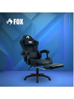 Cadeira Gamer Fox Racer Zerda Com Apoio De Pés Preta W20