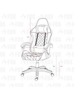 Cadeira Gamer Fox Racer Vulpes Vermelha WZ-318