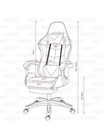 Cadeira Gamer Fortt Xiamen Amarela - Cgf011-am