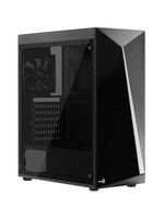Gabinete Gamer Aerocool Shard Preto Rgb Lateral Acrílico
