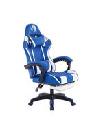 Cadeira Gamer Fox Racer Luna Com Apoio De Pés Ut-b200 Azul