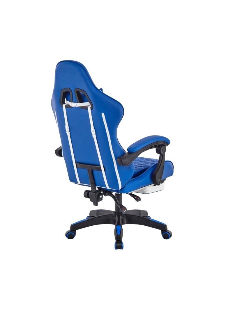Cadeira Gamer Fox Racer Luna Com Apoio De Pés Ut-b200 Azul