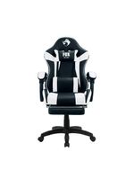 Cadeira Gamer Fox Racer Zerda Com Apoio De Pés Branca W20