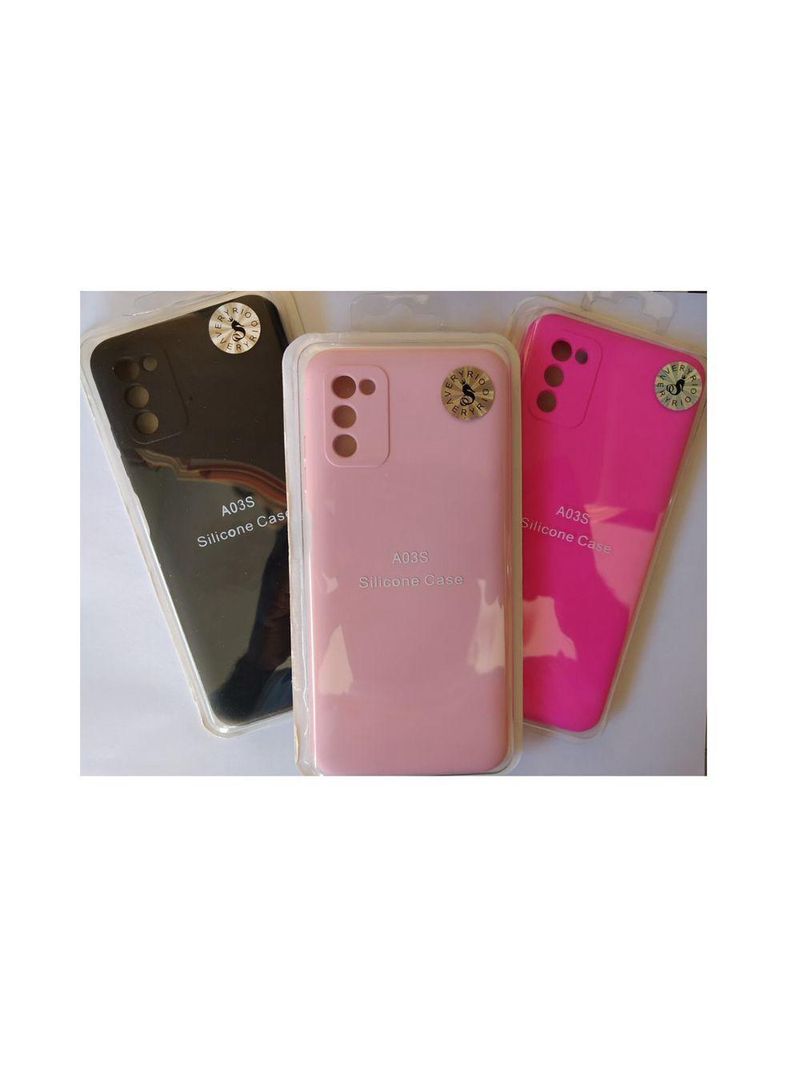 Capinha Case Silicone Aveludada Para Galaxy A03s Tela 65