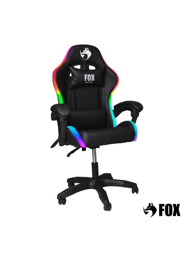 Cadeira Gamer Fox Racer Nordic RGB Preta B98