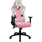 Cadeira Gamer TC3 Sakura White em Poliuretano com AIR Tech e Encosto Reclinável 135° Rosa