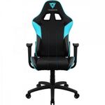 Cadeira Gamer EC3 com Revestimento em Poliuretano, Tecnologia Air Tech e Rotação 360 Graus Ciano
