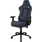Cadeira Gamer TGC12 Loft com Revestimento em Tecido e Encosto Reclinável Confortável Azul
