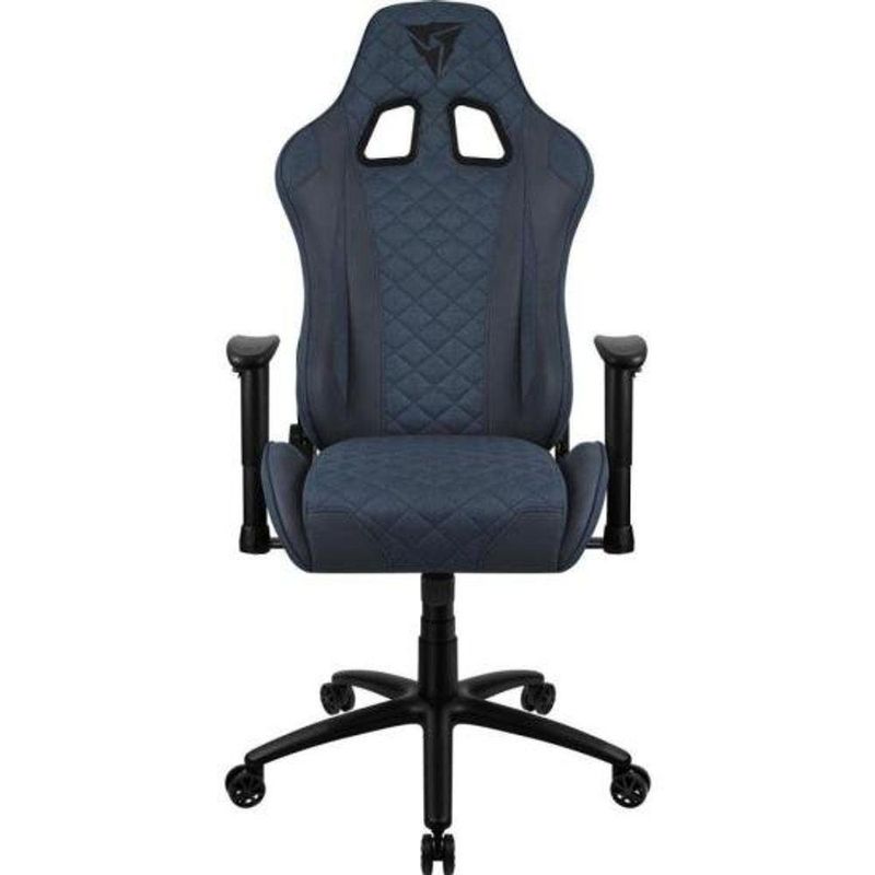 Cadeira Gamer TGC12 Loft com Revestimento em Tecido e Encosto Reclinável Confortável Azul