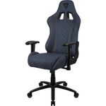 Cadeira Gamer TGC12 Loft com Revestimento em Tecido e Encosto Reclinável Confortável Azul