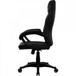 Cadeira Gamer EC1 em Poliuretano com Tecnologia Air Tech e Mecanismo de Balanço Preto