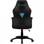 Cadeira Gamer EC1 em Poliuretano com Tecnologia Air Tech e Mecanismo de Balanço Preto