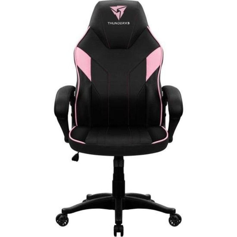 Cadeira Gamer EC1 em Poliuretano com Tecnologia Air Tech e Mecanismo de Balanço Rosa