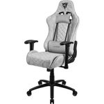 Cadeira Gamer TGC12 Loft Thunderx3 com Revestimento em Tecido e Função Balanço Cinza