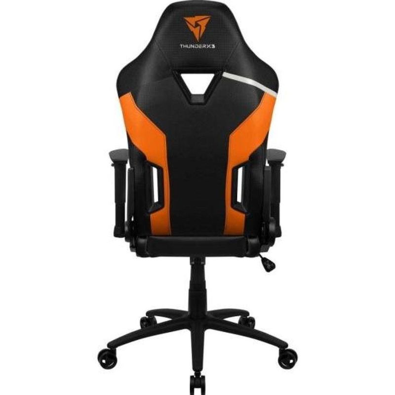 Cadeira Gamer TC3 Tiger Orange em Poliuretano com AIR Tech e Rotação 360 Graus Laranja