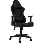 Cadeira Gamer Cruiser com Revestimento Sintético e Encosto Reclinável Até 155º com Almofadas Preta