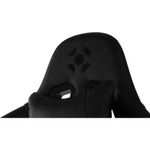 Cadeira Gamer Cruiser com Revestimento Sintético e Encosto Reclinável Até 155º com Almofadas Preta