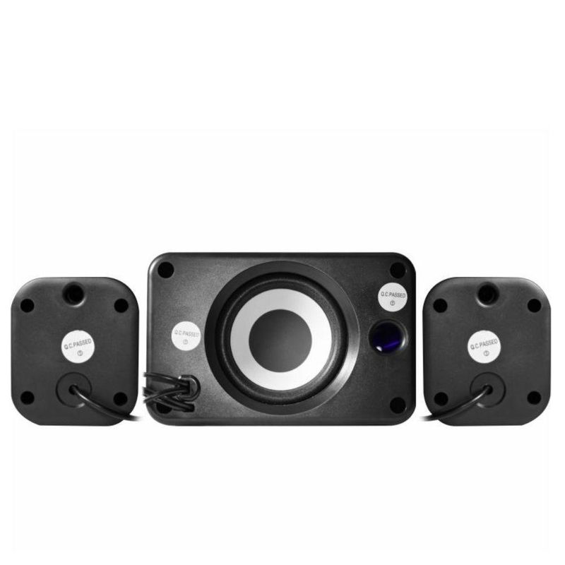 Subwoofer Gamer K-mex Stereo Ss8012 11w Rms, Canais 21, Led De 7 Cores, Preto - Ss8012u0001c81x