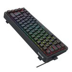Teclado Mecânico Gamer Redragon Nova Rgb Switch Dragon-preto