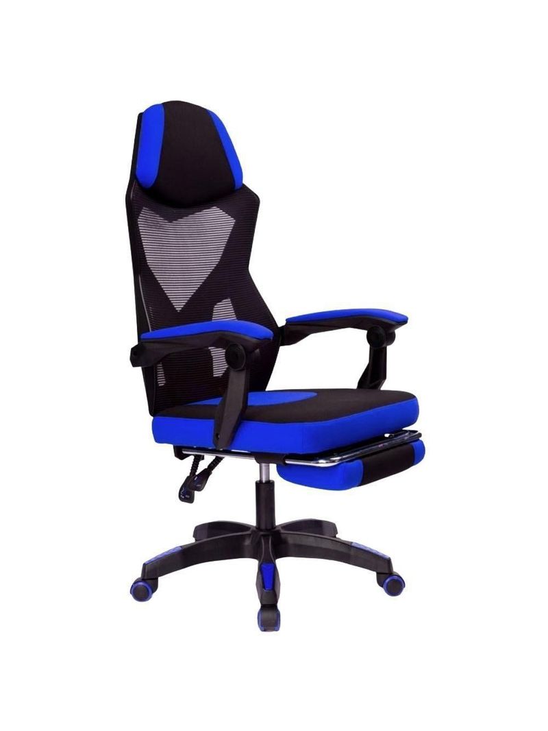 Cadeira De Escritório Com Rodinha Fortt Verona Azul - Cegf01-a