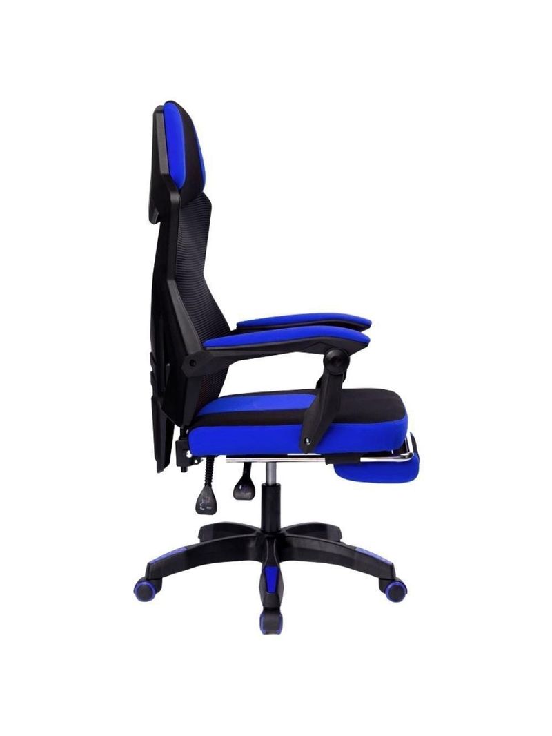 Cadeira De Escritório Com Rodinha Fortt Verona Azul - Cegf01-a