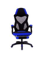 Cadeira De Escritório Com Rodinha Fortt Verona Azul - Cegf01-a