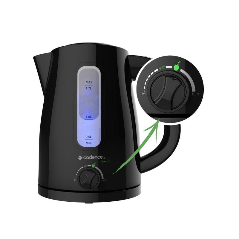 Chaleira elétrica infusion 1,7l 220v cadence