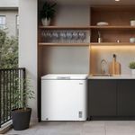 Freezer Midea Horizontal 198L 1 Porta Branco Bivolt (MDRC280SFZ013)