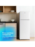 Geladeira Refrigerador HQ Defrost 290 Litros Branco HQ-290RDF 110V