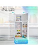 Geladeira Refrigerador HQ Defrost 290 Litros Branco HQ-290RDF 110V
