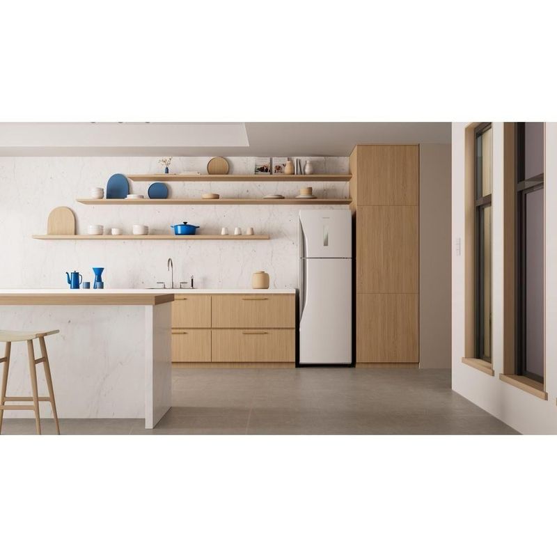 Geladeira Panasonic Duplex Frost Free 391L Antibactéria Ag NR-BT41PD2WB Branco 220V