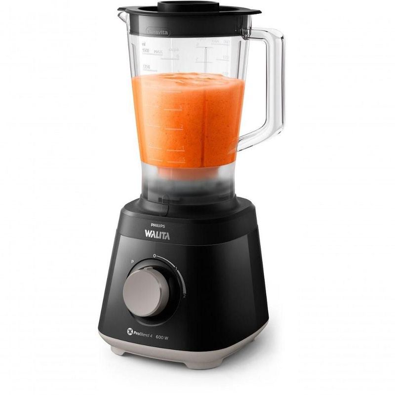 Liquidificador Philips Walita Daily RI2112-30 600W 2L Preto com Função Pulsar 220V
