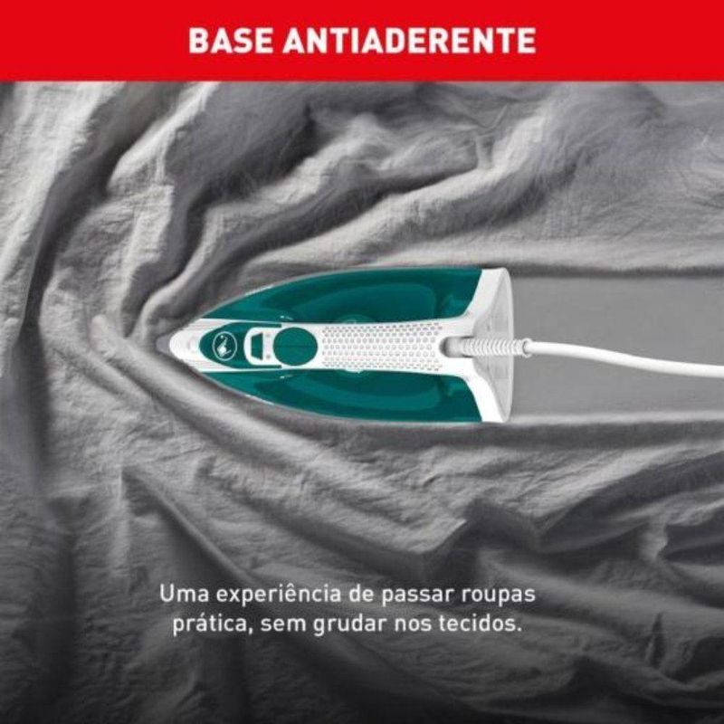 Ferro A Vapor Arno Steamgliss Base Antiaderente 110V