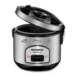 Panela Elétrica Mondial Pratic 6I Pe-43-6X 220V-Preto-Inox