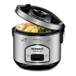 Panela Elétrica Mondial Pratic 6I Pe-43-6X 220V-Preto-Inox