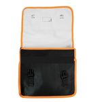 Bolsa Porta Ferramenta Impermeavel Cartucheira Alca Transversal Regulavel Amarela