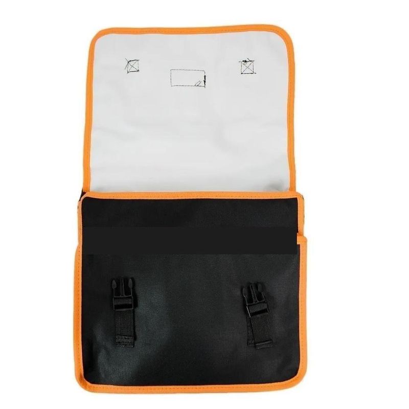 Bolsa Porta Ferramenta Impermeavel Cartucheira Alca Transversal Regulavel Amarela