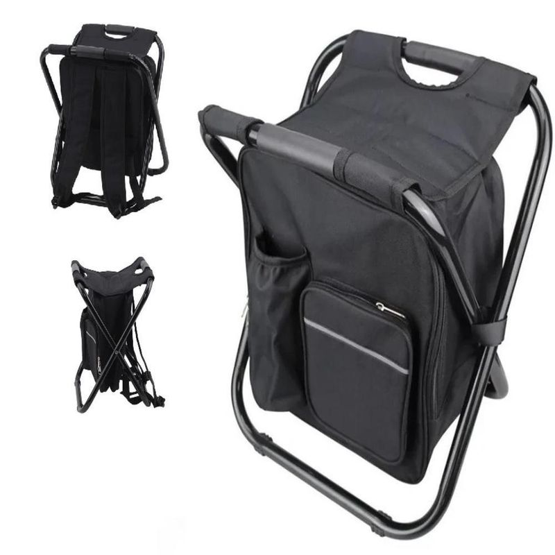 Mochila Termica Banqueta Dobravel Banco Portatil Bolsa 25 Litros Cadeira