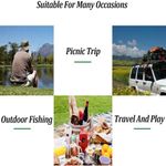Cadeira Praia Camping Bolso Lateral 70cm