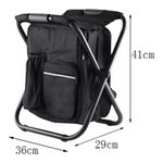 Mochila Termica Banqueta Dobravel Banco Portatil Bolsa 25 Litros Cadeira