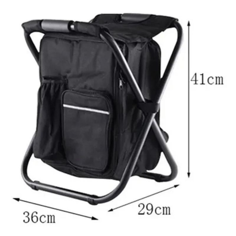 Mochila Termica Banqueta Dobravel Banco Portatil Bolsa 25 Litros Cadeira
