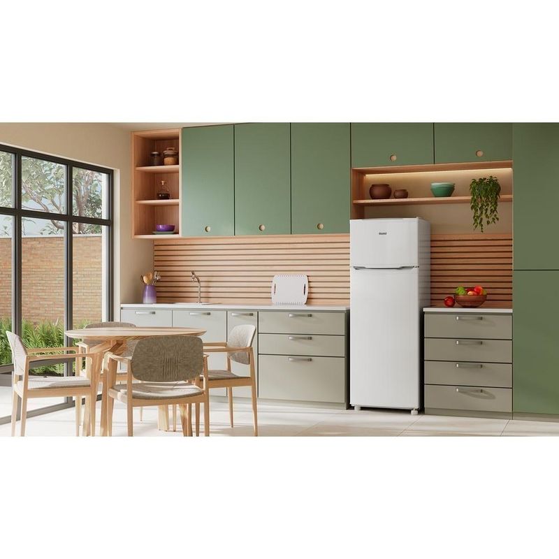Geladeira Consul 332 Litros Cycle Defrost Duplex Com Prateleiras Removíveis Branca CRD37MB 110V