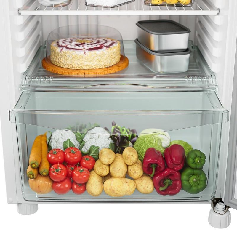 Geladeira Consul 332 Litros Cycle Defrost Duplex Com Prateleiras Removíveis Branca CRD37MB 110V