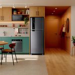 Geladeira Brastemp 385L Frost Free Duplex Inox BRM46MK 220V
